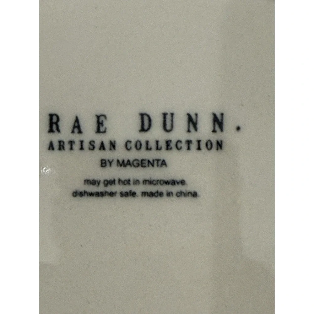Rae Dunn Icon  2 Eat Oval Plates Artesian‎ By Magenta 8 Inch Dessert Appetizer